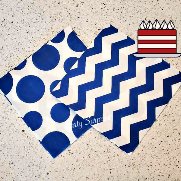 Chevron Napkins Etsy