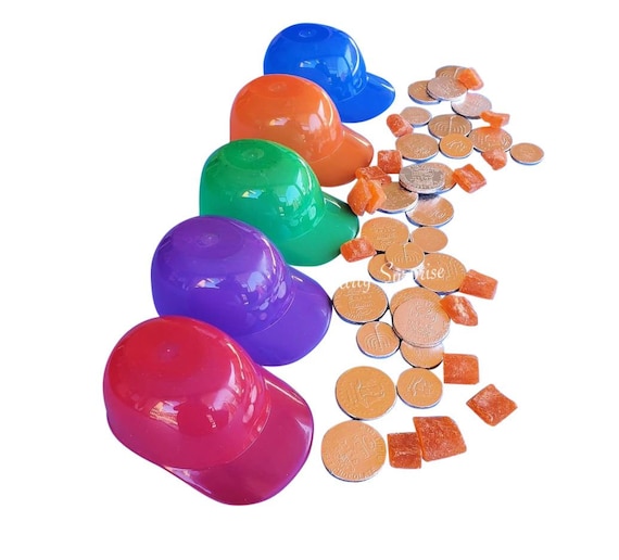 Ice cream Bowls Helmet Ice Cream Cups Red Green Blue Orange Purple Optional Spoons Treat Kids Favor Baseball Helmet Bowls Il_570xn