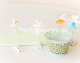 Mint Cupcake Wrappers Filigree Lacy Wedding Shower Birthday Dessert Bar Cupcake Decoration Party Cupcake Wrappers
