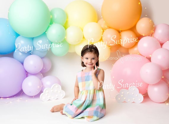 Pastel Matte Balloons Latex Chaulky Color Balloons Made in USA Create Garland Photo Op Wall Back Drop Baby Shower Birthday Bridal Sweet 16 Il_570xn