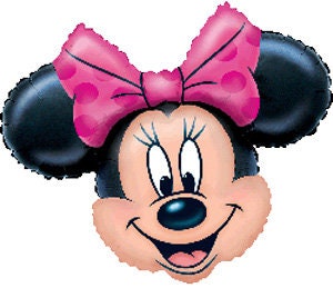 10 Stück Disney Minnie Maus Mädchen Geburtstags Geschenk Helium Folienballons 