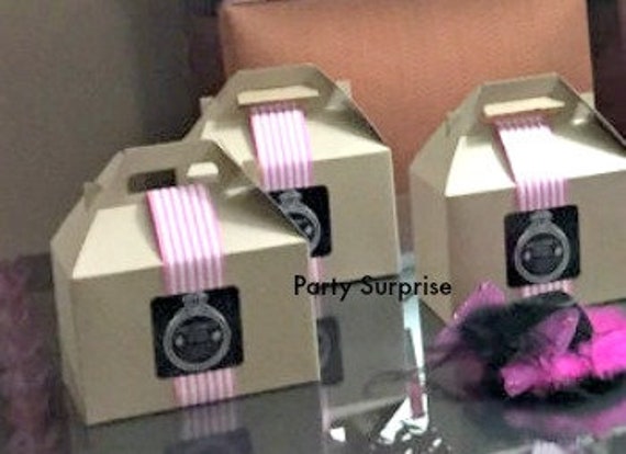 Kraft Gable boxes, boxes with handles, Favor Boxes, Gift Boxes Il_570xn