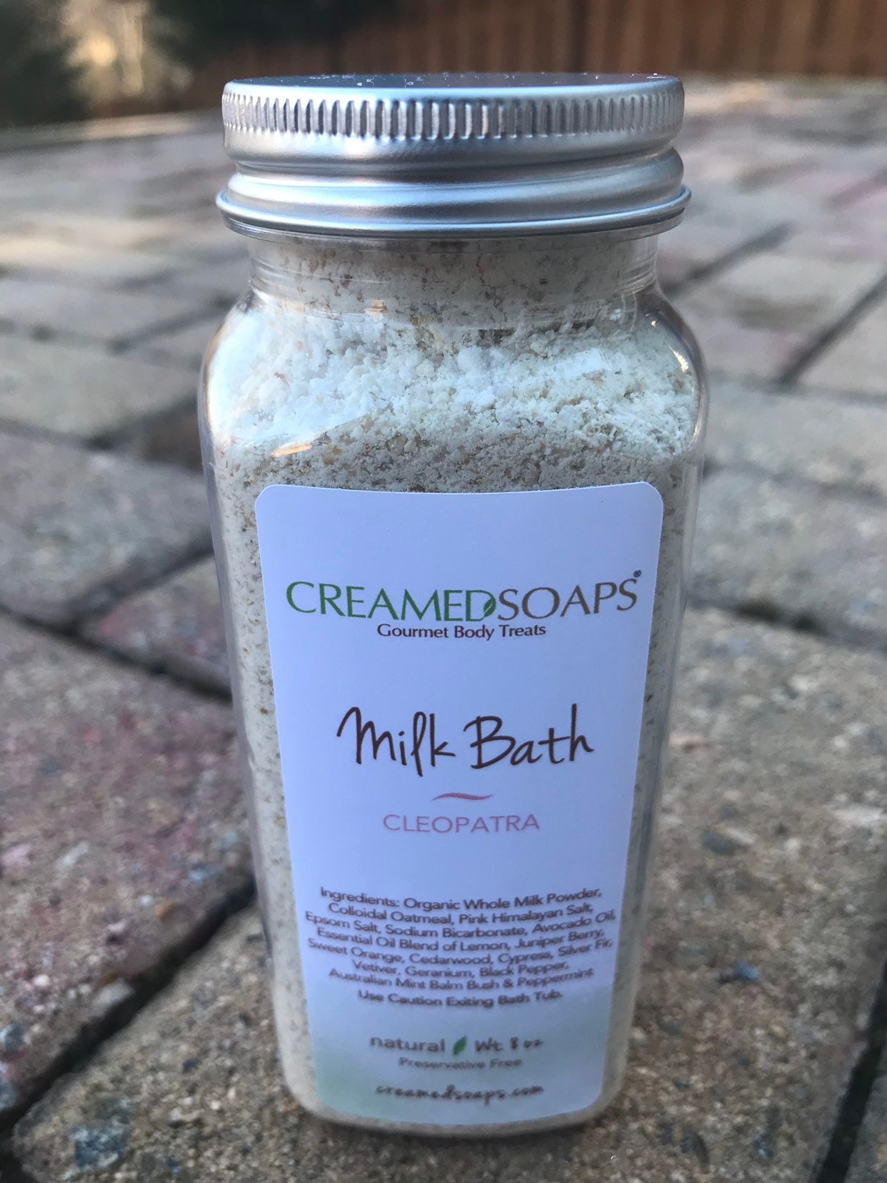 Milk Bath/Bath Soak {Epsom Salt, Himalayan Pink Salt, Oatmeal, Organic