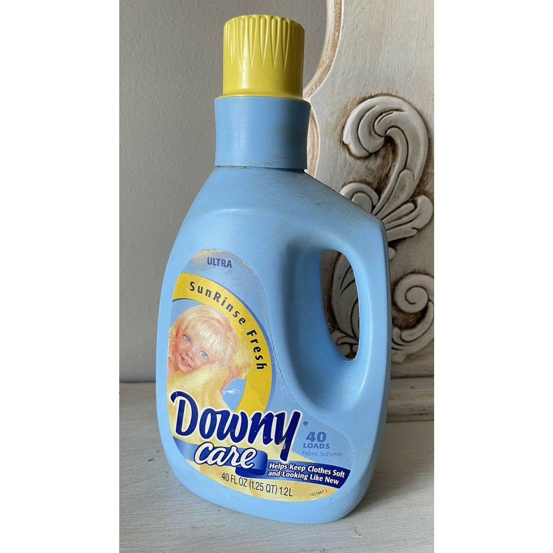Vintage EMPTY 90s Downy Fabric Softener 40 Oz Plastic Bottle Etsy