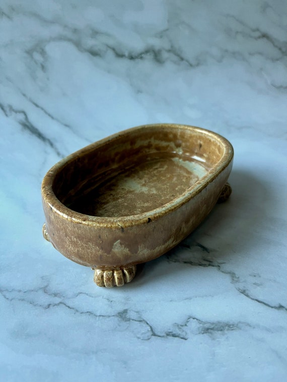 Small Oval Casserole Dish with Feet