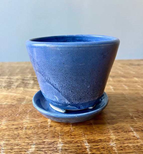 Small Blue Planter