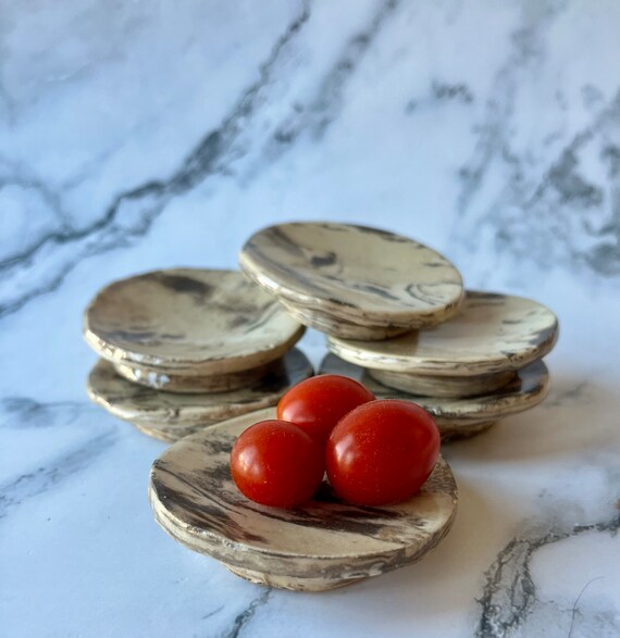 Six Small Soy Sauce Dishes