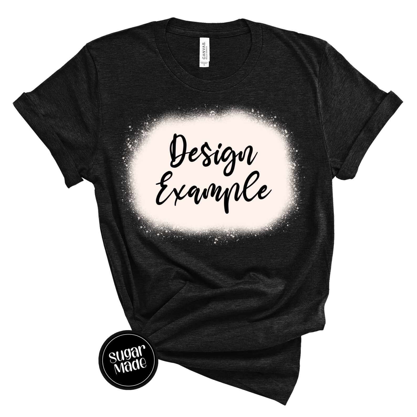 Download Bleached Tee Mock Up Effects PNG Bleach Spots for Shirt | Etsy