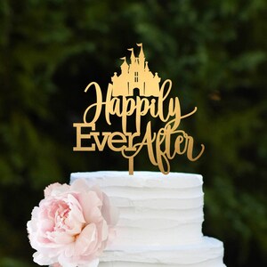 Happily Ever After wedding cake topper Argent-dis police Happily Ever After wedding cake topper Argent-dis police