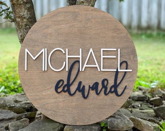 Baby Name Sign Etsy