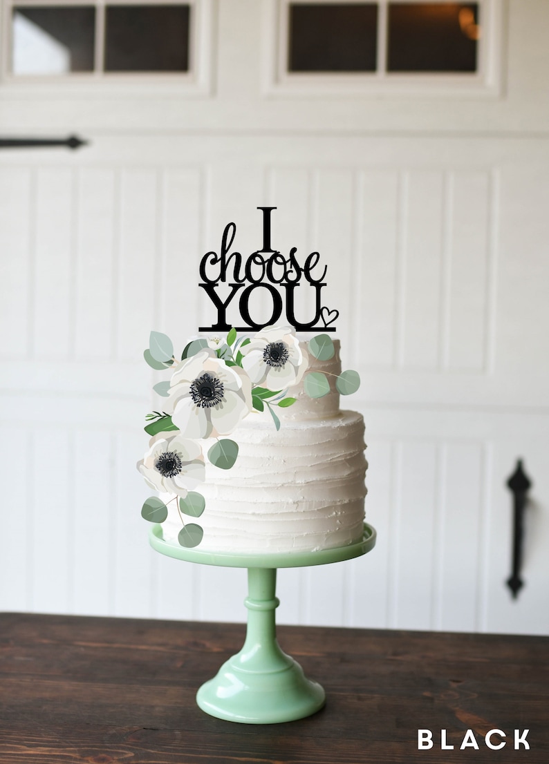 Custom Cake Topper for Wedding