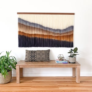 Damon Modern Dip Dyed Wall Hanging