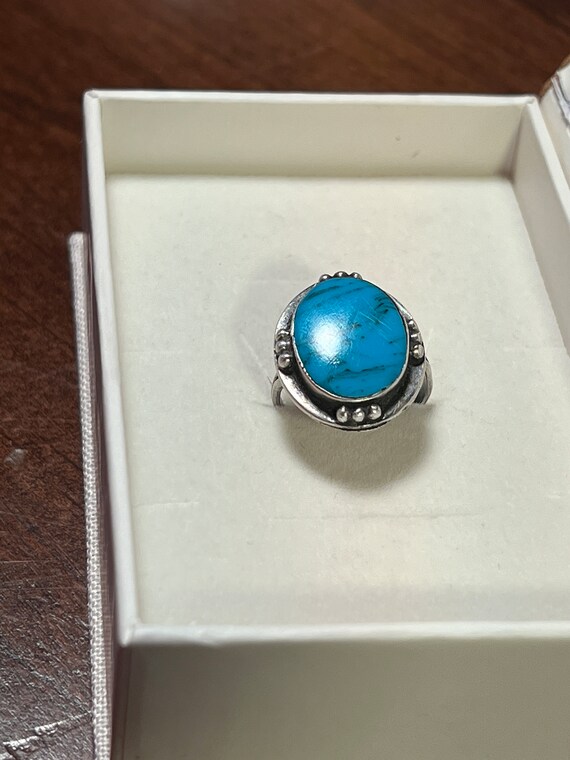 Unique Handmade statement Ring Mexico 925 - size … - image 1