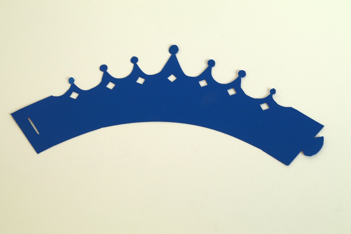 Crown Cupcake Wrappers Set of 12 Cupcake Decor Handcrafted Etsy