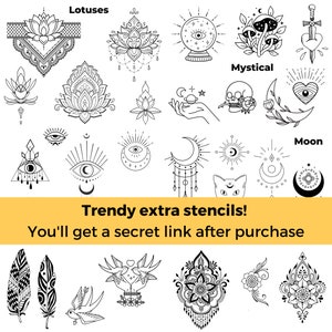Henna / Organic Henna Kit / Best Henna Tattoo Kit / Henna Temporary ...
