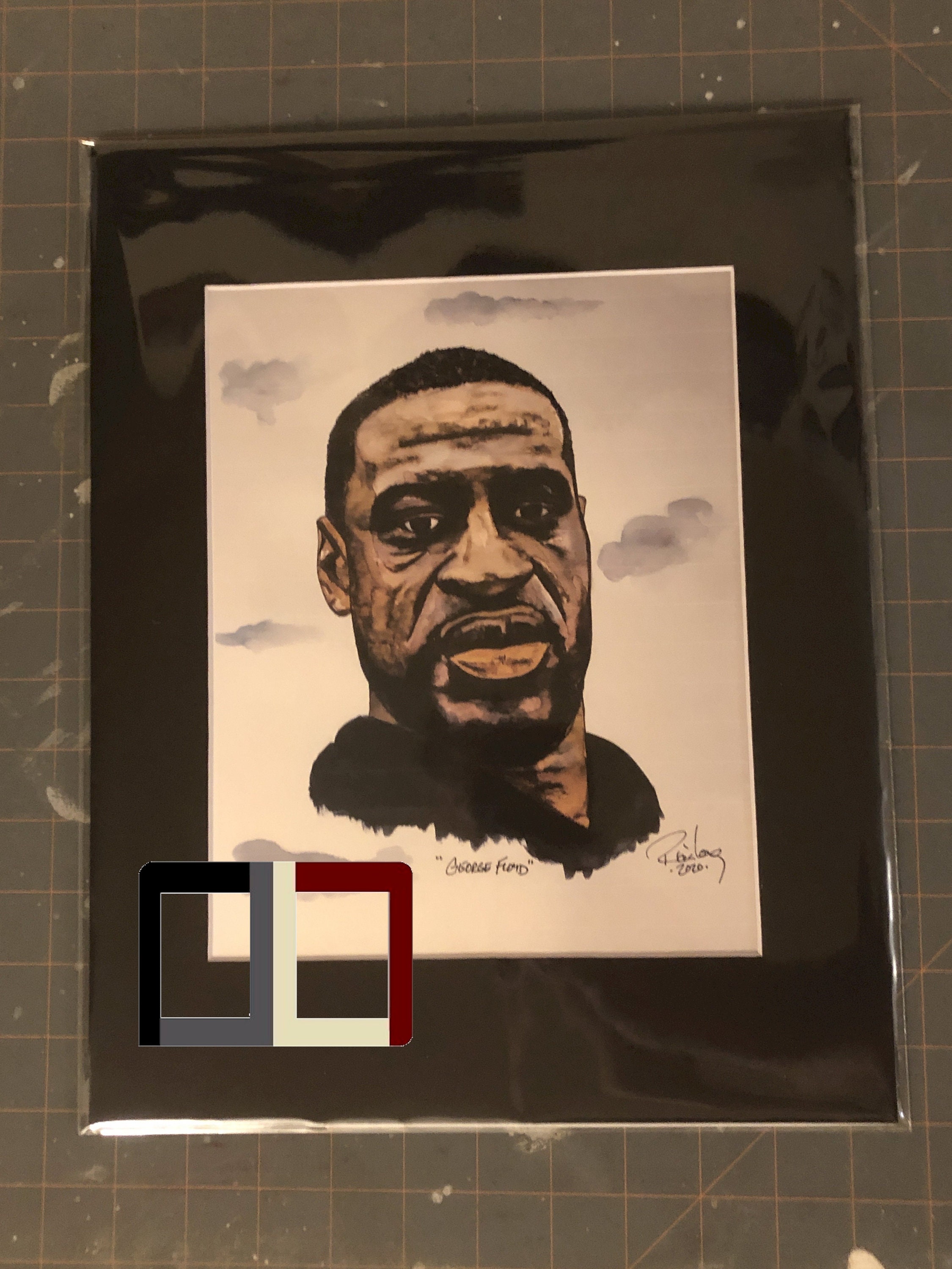 HAND Drawn Artist Watercolor 18 X 24 Original Featuring