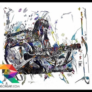 "Original Aquarellmalerei ""LaPientre Solitaire"" von JONI MITCHELL!" Erhältlich in 9x11 mattiert, 11x14, 20x30 und 24x36 Drucken!