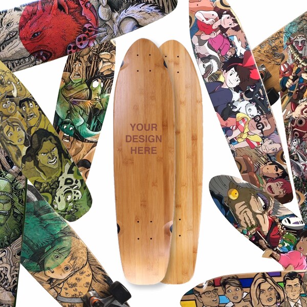Longboard Deck Etsy