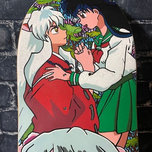 7.75 Canadian Maple Hand Painted Anime Skateboard Deck or Complete