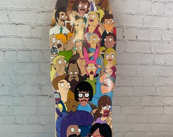 30" Hand painted Longboard deck