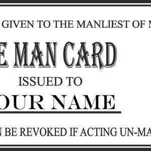 CARTA UOMO Svg, Png, Apribottiglie, regalo scherzoso, testimoni dello sposo