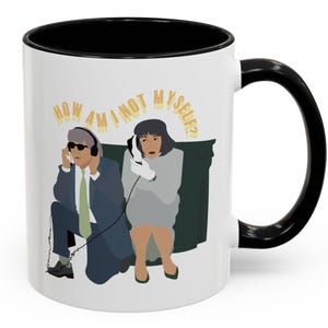 How Am I Not Myself? Mug | I Heart Huckabees Dennis Hoffmann Lily Tomlin Artwork
