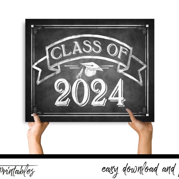 Class of 2024 Photo Props Etsy