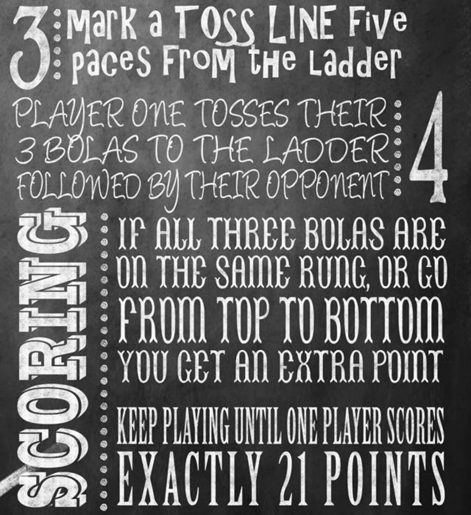 Yard Games Ladder Golf Yard Game Sign Bbq Yard Games Etsy Canada