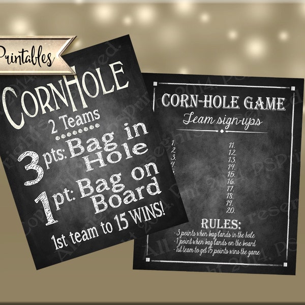 Corn Hole Directions Etsy Corn Hole Directions Etsy