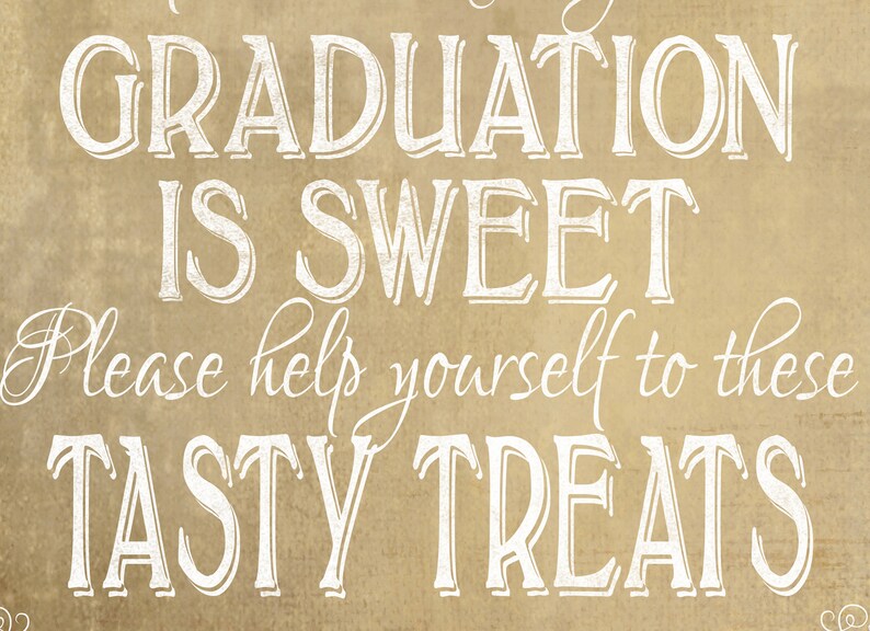 Popcorn Grad Sign Graduation Sign Popcorn Bar Sign | Etsy