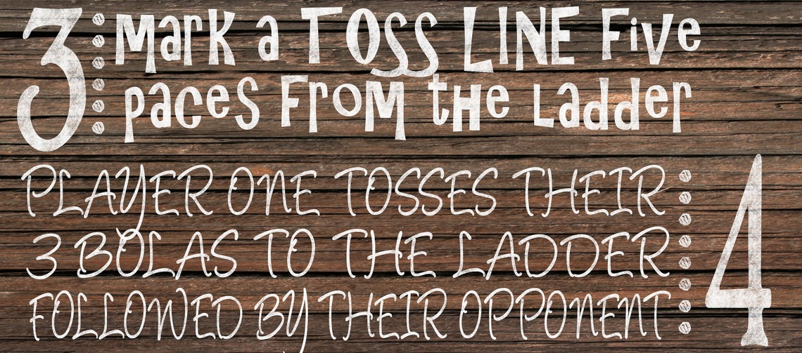 Yard games ladder golf yard game sign bbq yard games Etsy