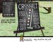 Yard Games for Weddings Sign | PRINTABLE yard games poster, Croquet Game Sign, Backyard BBQ games, Croquet Game 