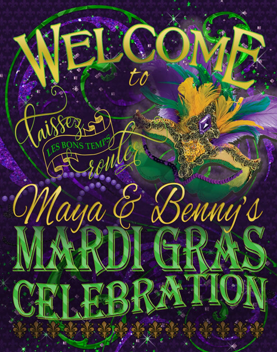 welcome house mardi gras