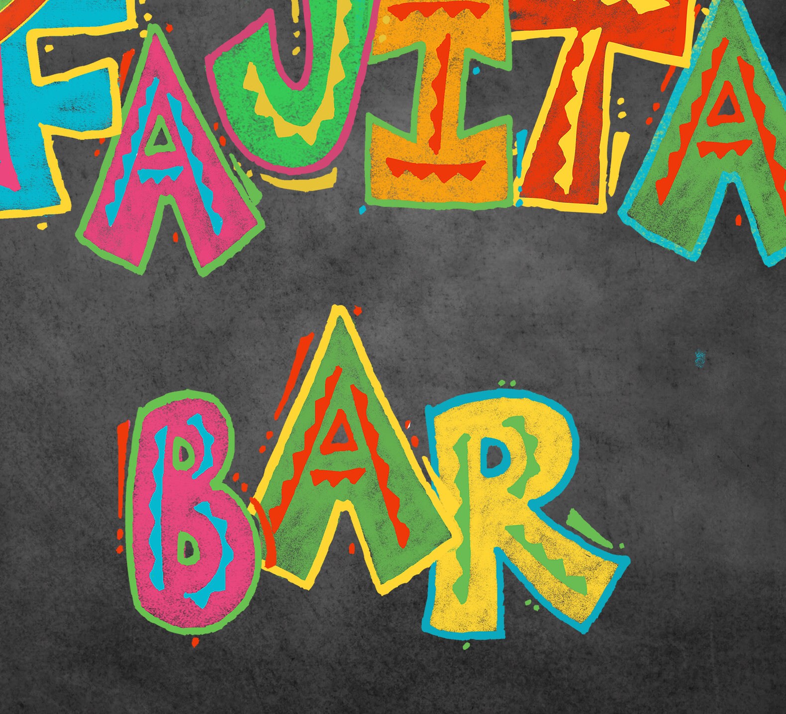 Printable Fiesta Sign Fajita Bar Chalkboard Printable Etsy Canada