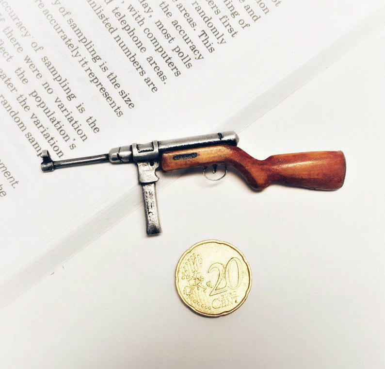 Dollhouse miniature 112 OOAK Firearms In a single copy Etsy