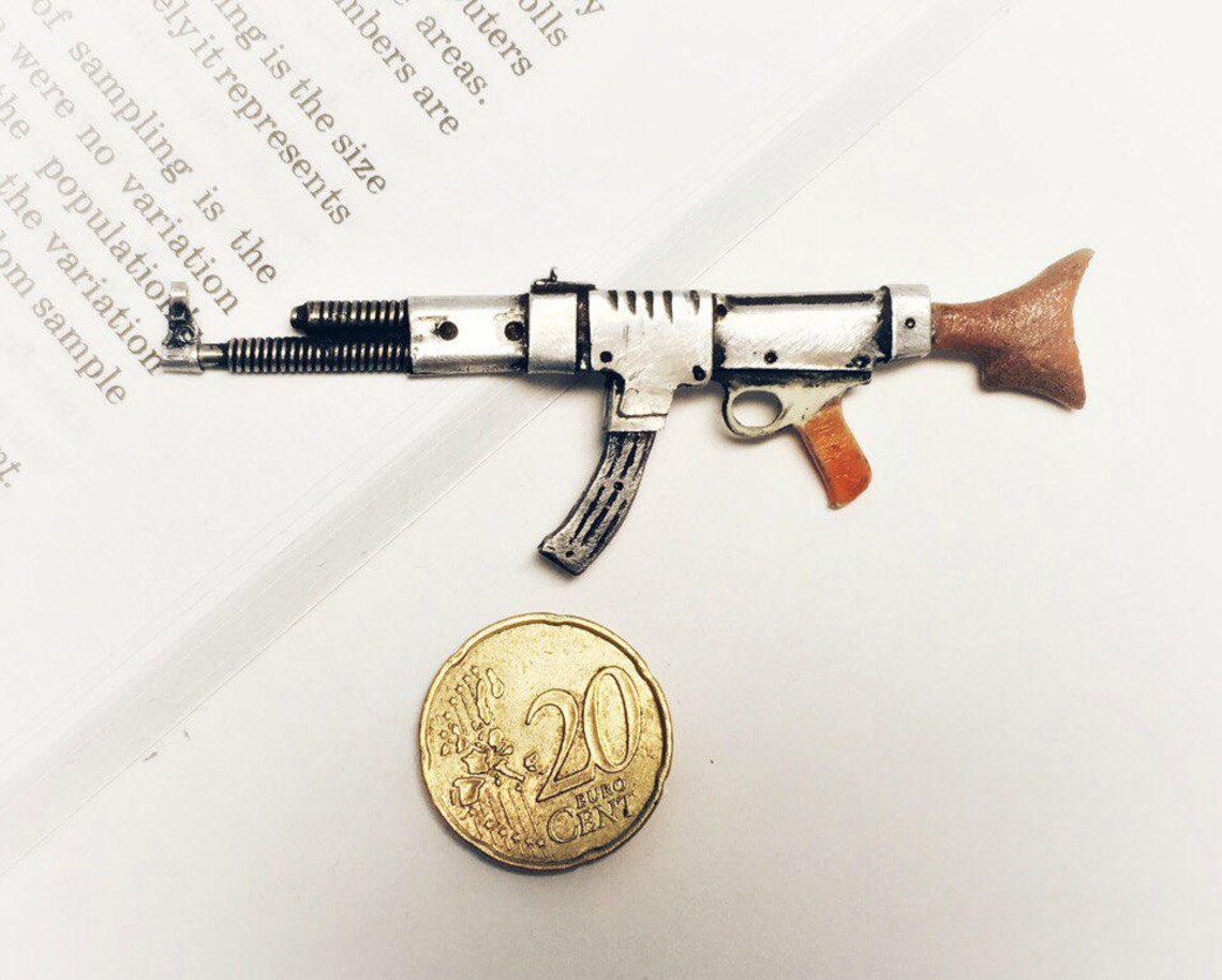 Dollhouse miniature 112 OOAK Firearms In a single copy Etsy