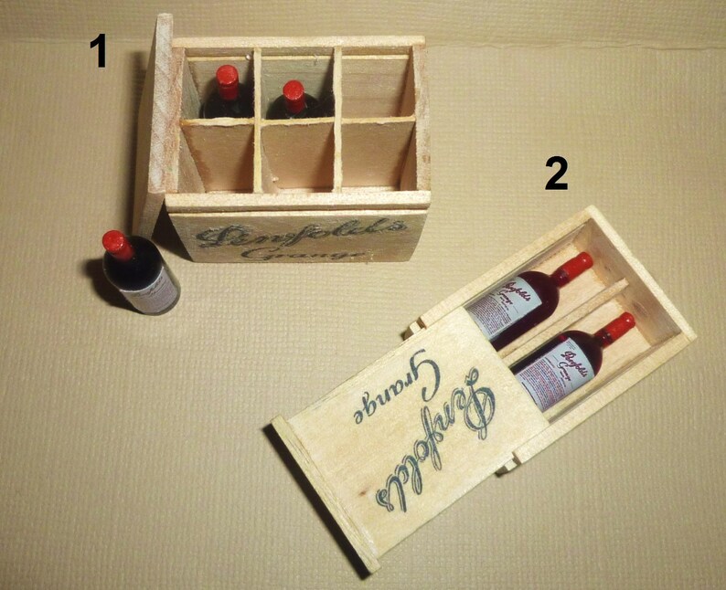 Dollhouse miniature 112 wine cellar wine alcohol bottles Etsy