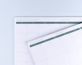 Large Desk Calendar - Etsy
