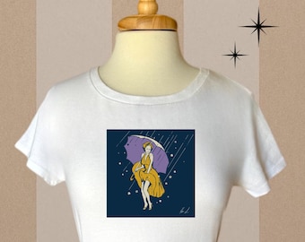 Don't Be Salty, Morton Salt Girl, Marilyn Monroe T-Shirt, Daisy Rain Fall