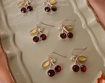 Cherry Charm Earrings