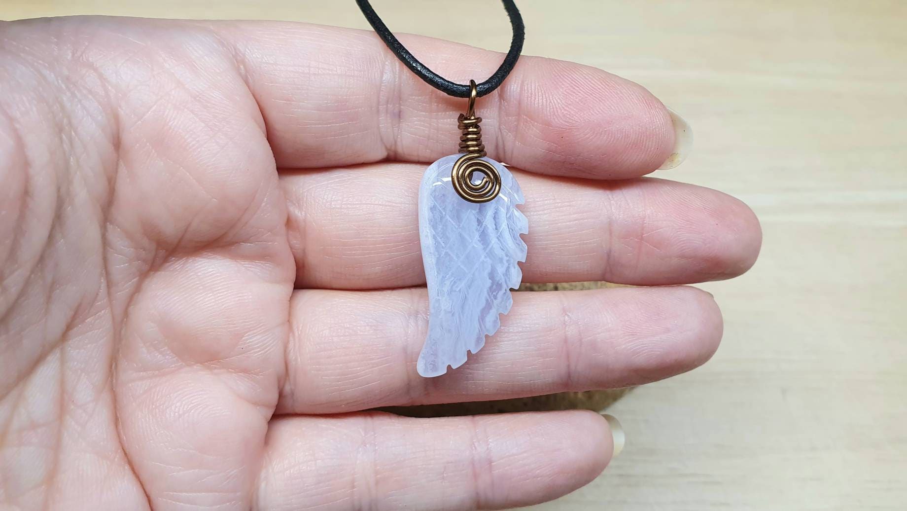 Blue lace best sale agate angel