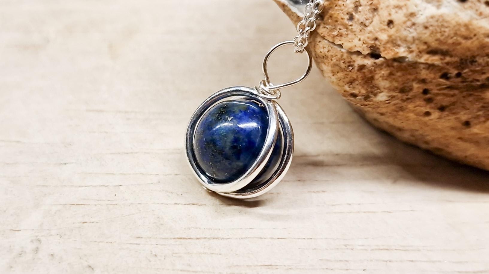 アズライトペンダント - Etsy 日本