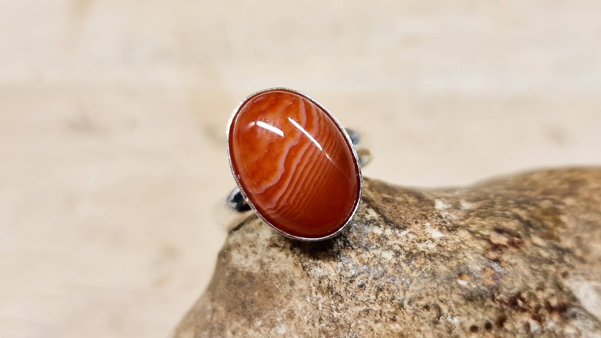 Sardonyx on sale stone ring