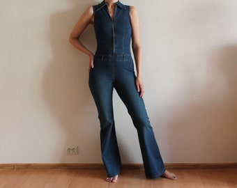 jean pantsuit