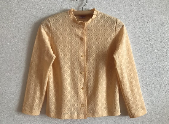 Vintage Blouse 70's Blouse Retro Finnish Design R… - image 1