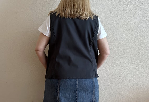 Women's Vest Grey Vest Gray Womens Vest Steampunk… - image 7