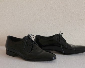 Moreschi Shoes Black Mens Shoes Black Patent Leather Derby  display picture 2