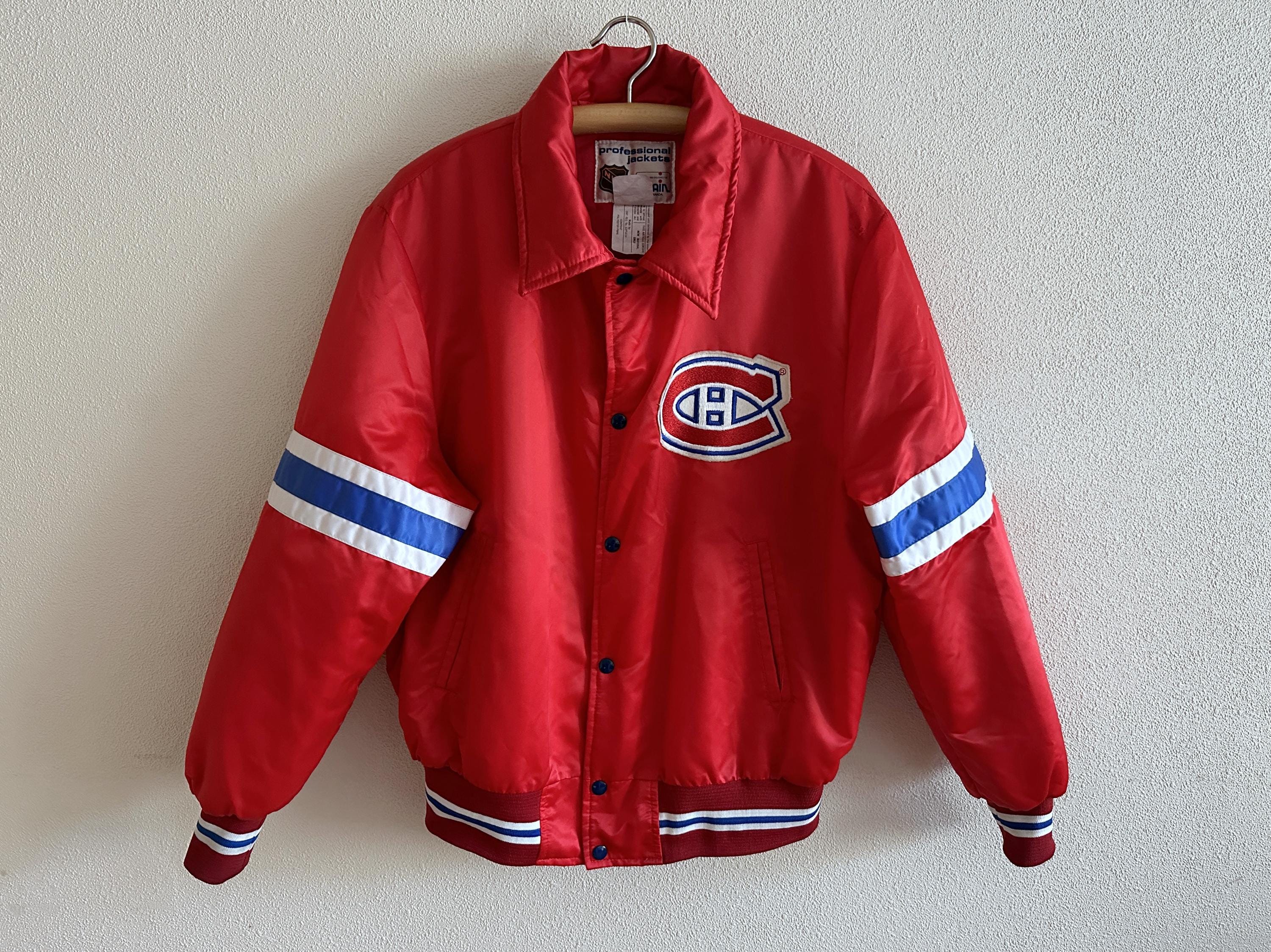 Jaqueta vintage Montreal Canadiens NHL Shain of Canada Jaquetas