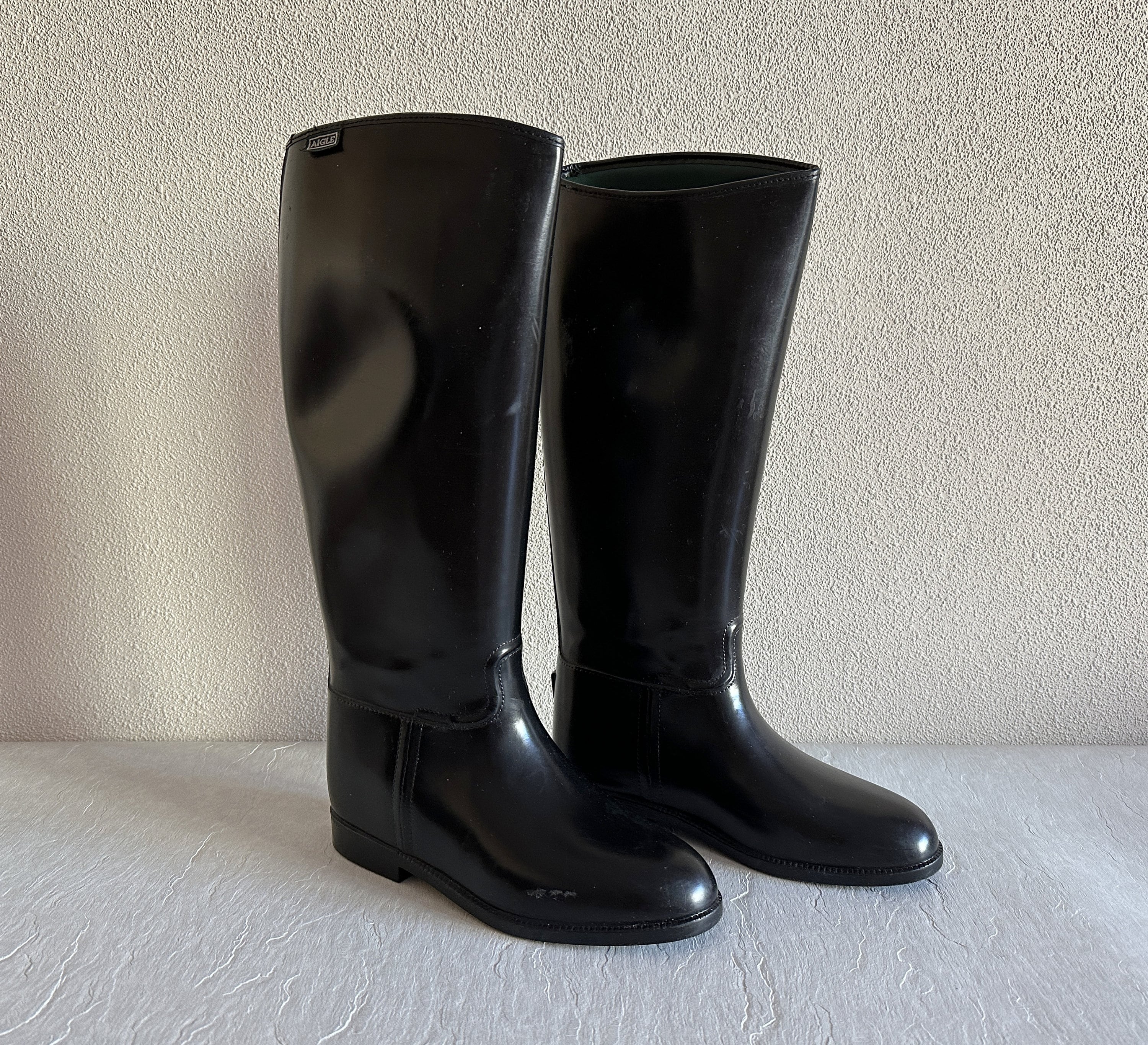 Riding boots rubber deals