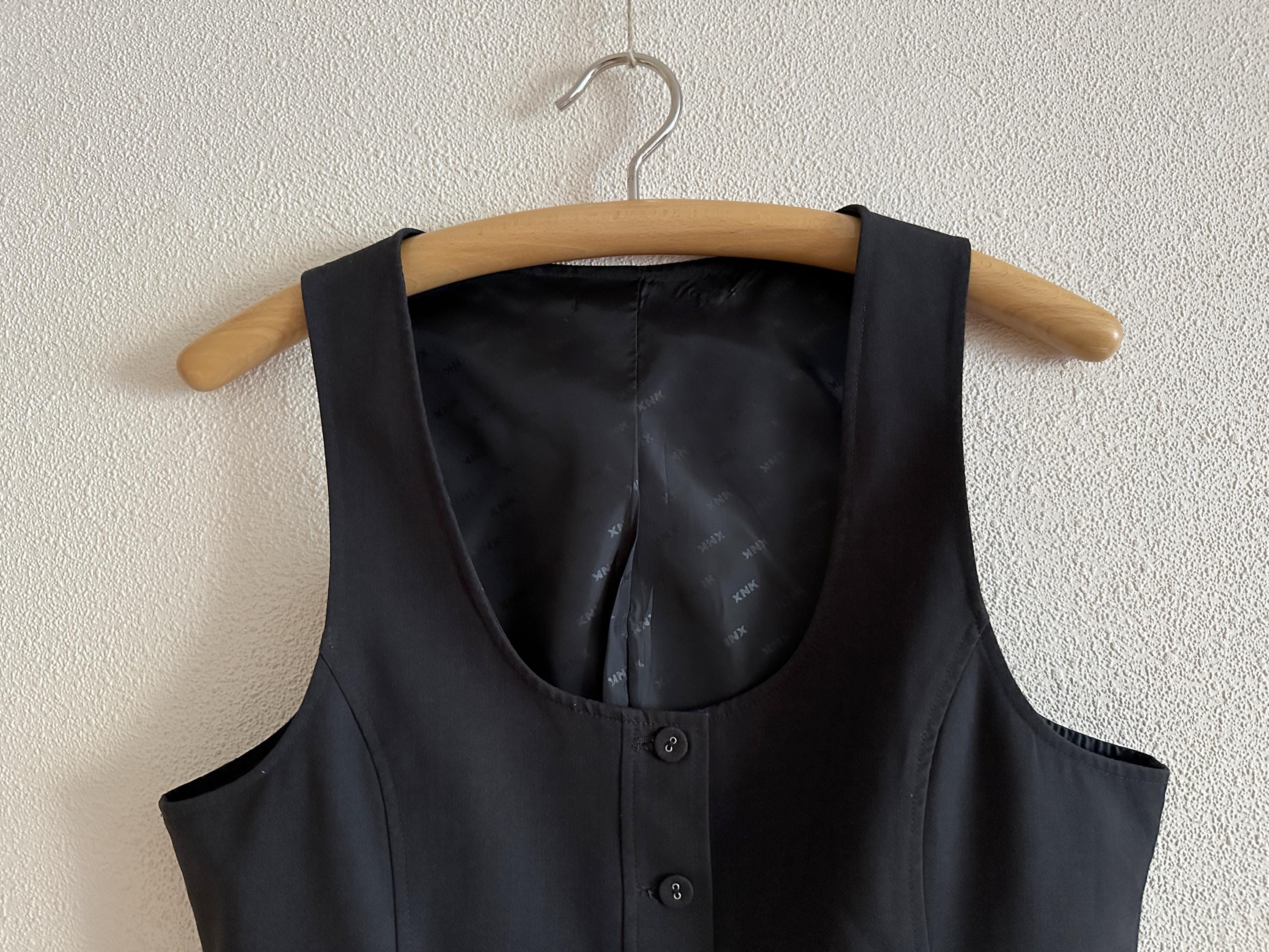 ladies black dress vest Ladies - White Tailored Suit Vest - Size: 4XL